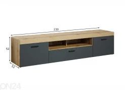 TV-taso Tyler 230 cm