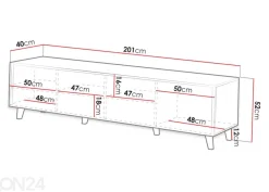TV-taso Vamos 201 cm