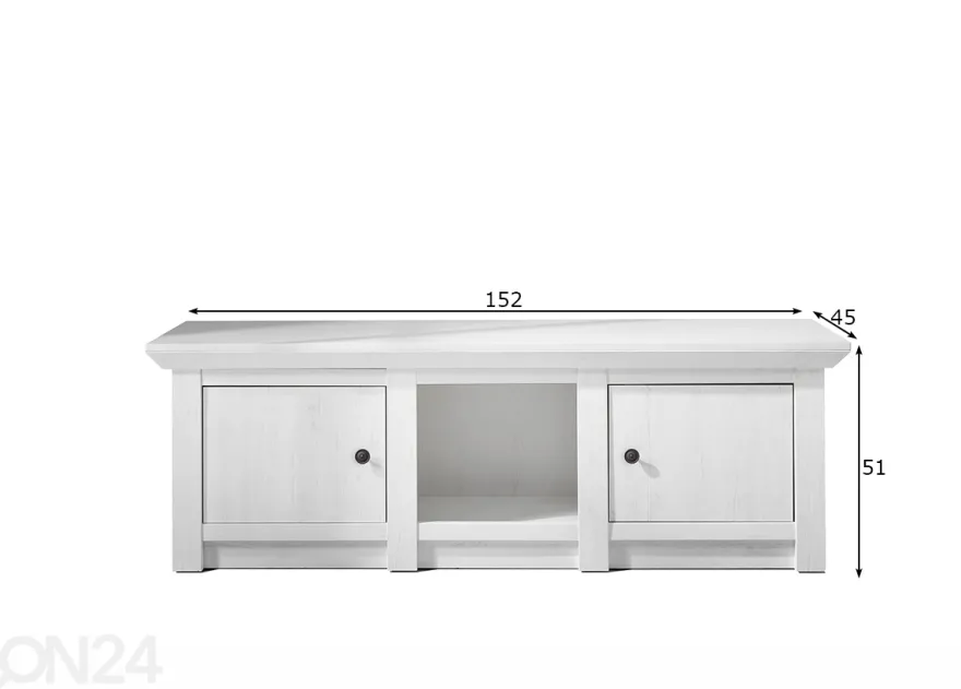 TV-taso Westerland 152 cm