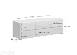 TV-taso Yolk 140 cm