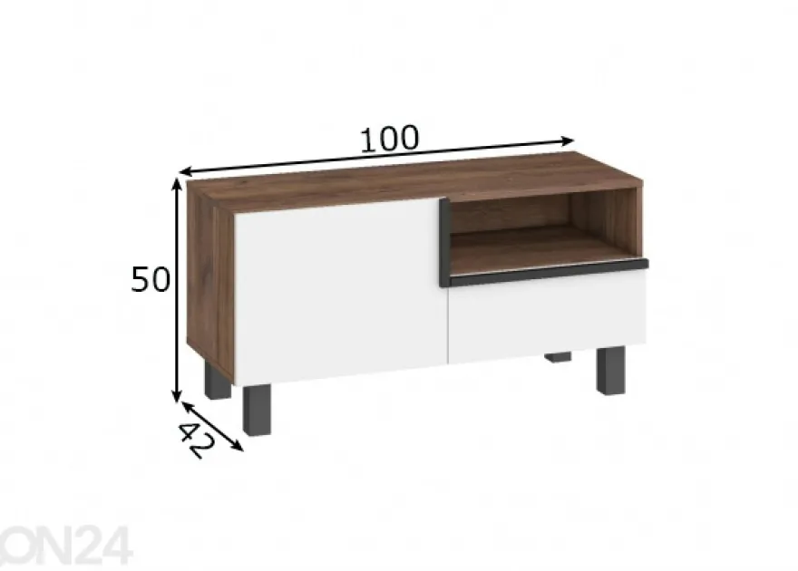 TV-taso Youghal 100 cm