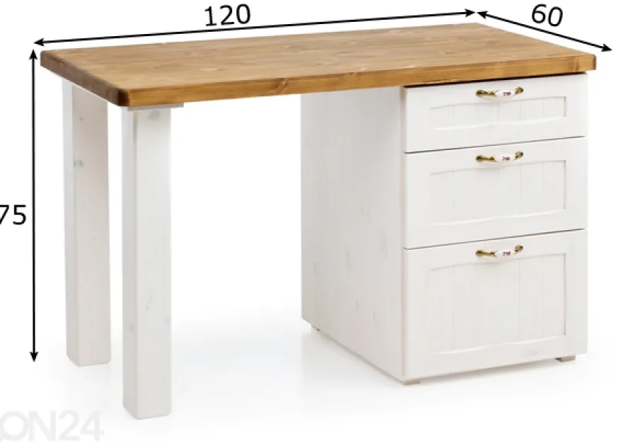 Työpöytä 120 cm