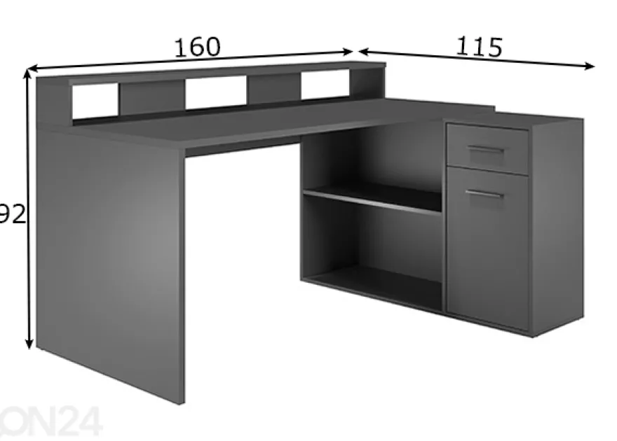 Työpöytä Gamer