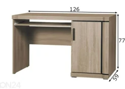 Työpöytä Laila 126 cm