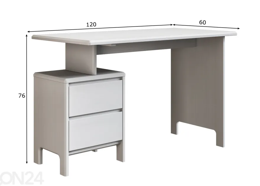 Työpöytä Liva 120 cm