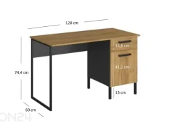 Työpöytä Santes 120 cm
