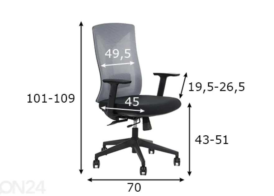 Työtuoli Hager