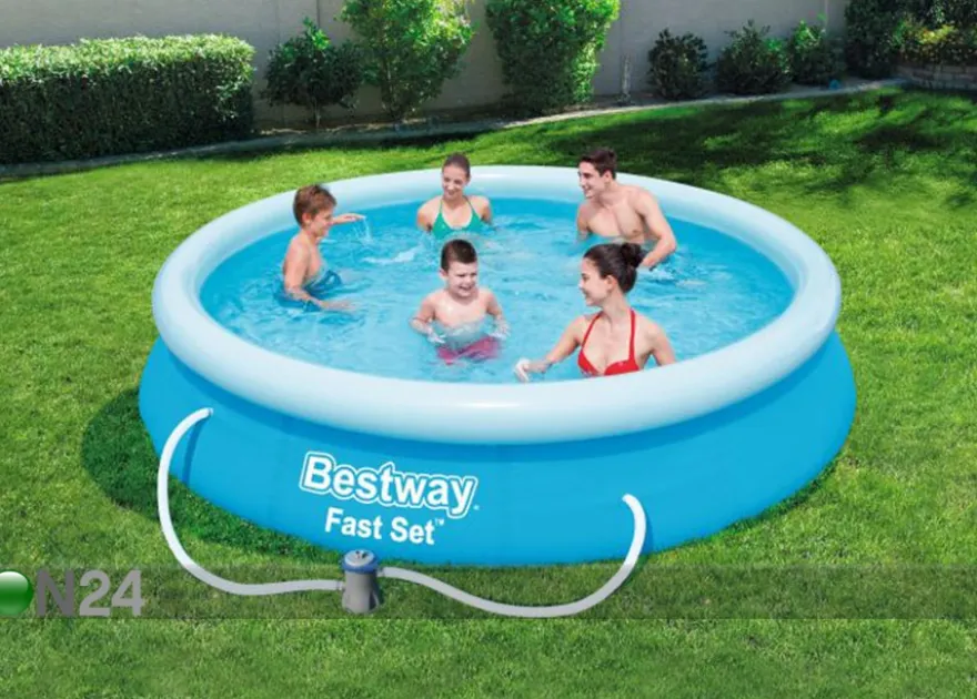 Uima-allas Bestway Fast Set 366x76 cm suodatinpumpulla