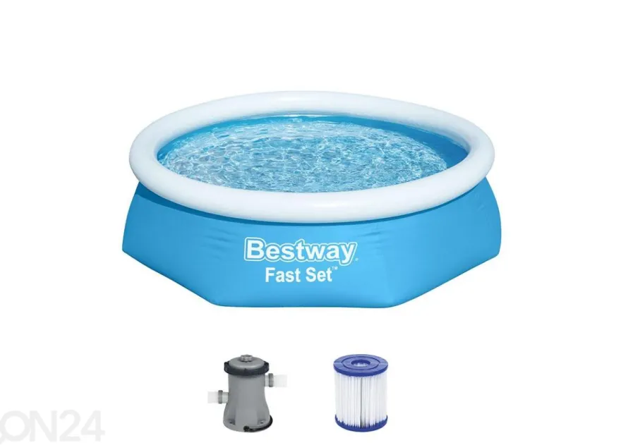 Uima-allas Bestway Fast Set 244x61 cm suodatinpumpulla