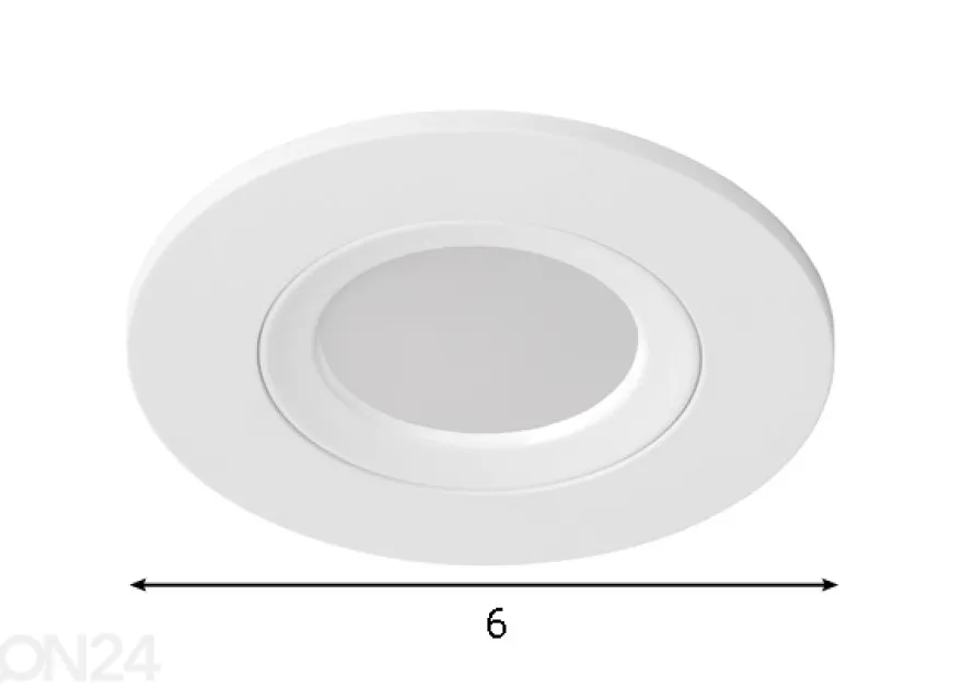 Upotettava valaisin INKY-LED 3 kpl
