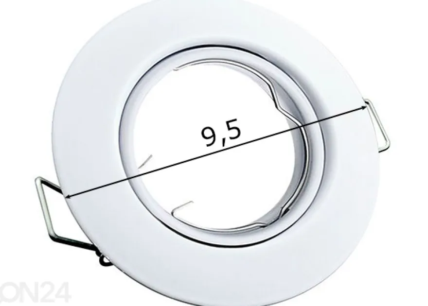 Upotettava valaisin Opin pyöreä, 5 kpl