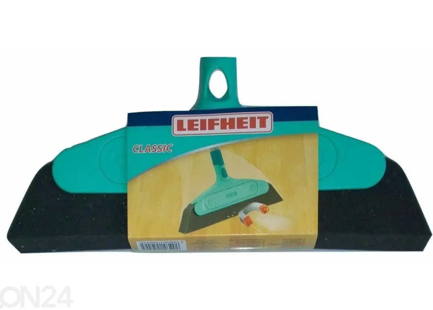 Vaahtokumista valmistettu lattiaharja Leifheit Foam Classic 34 cm
