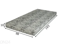 Vaahtomuovipatja 98x193x10 cm