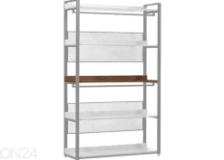 Vaatekaappijärjestelmän hylly (120 cm, tumma)