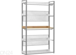 Vaatekaappijärjestelmän hylly (120 cm, vaalea)