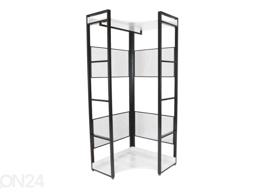 Vaatekaappijärjestelmän runko (kulma, 120 cm)