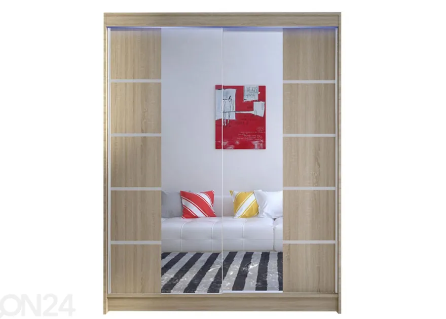 Vaatekaappi + LED
