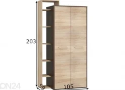 Vaatekaappi Macroom 105 cm