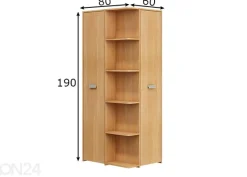 Vaatekaappi Remo 80 cm