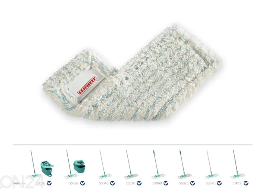 Vaihtomoppi Leifheit Profi Cotton