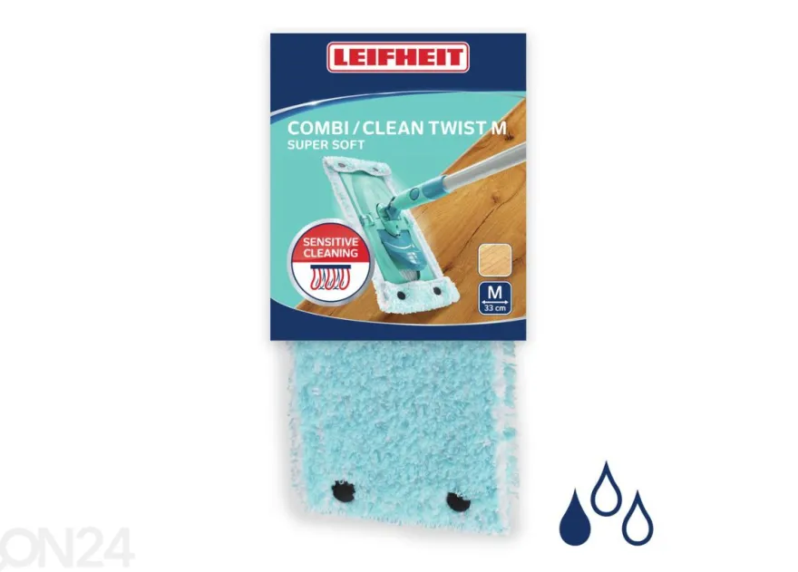 Vaihtomoppi Leifheit Twist/Combi Clean ExtraSoft