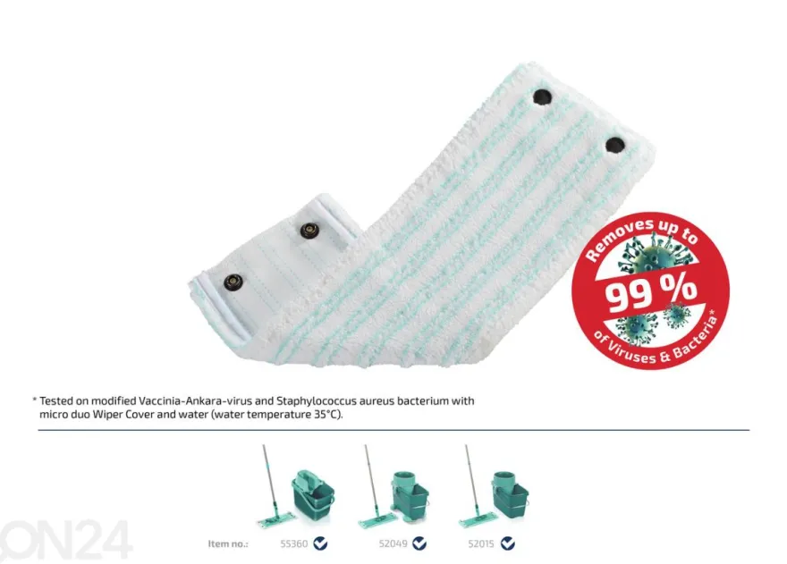 Vaihtomoppi Leifheit Twist XL MicroDuo
