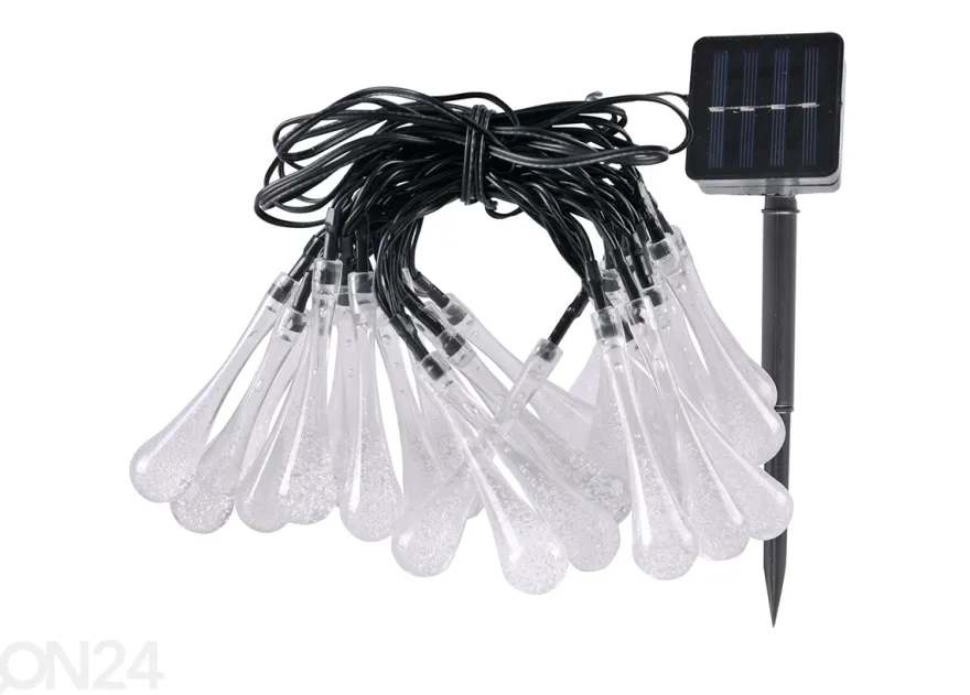 Valosarja Solar Garland Ice 30 LED