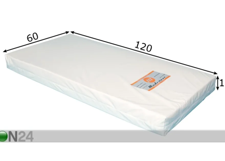 Vauvan patja Madrazzi Baby 60x120 cm
