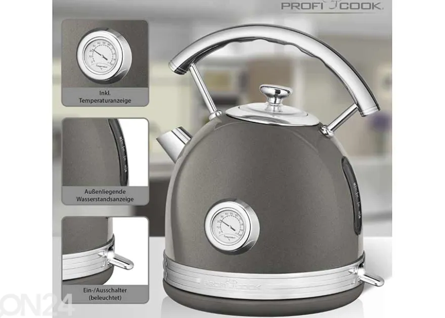 Vedenkeitin ProfiCook 1,7 L PCWKS1192A