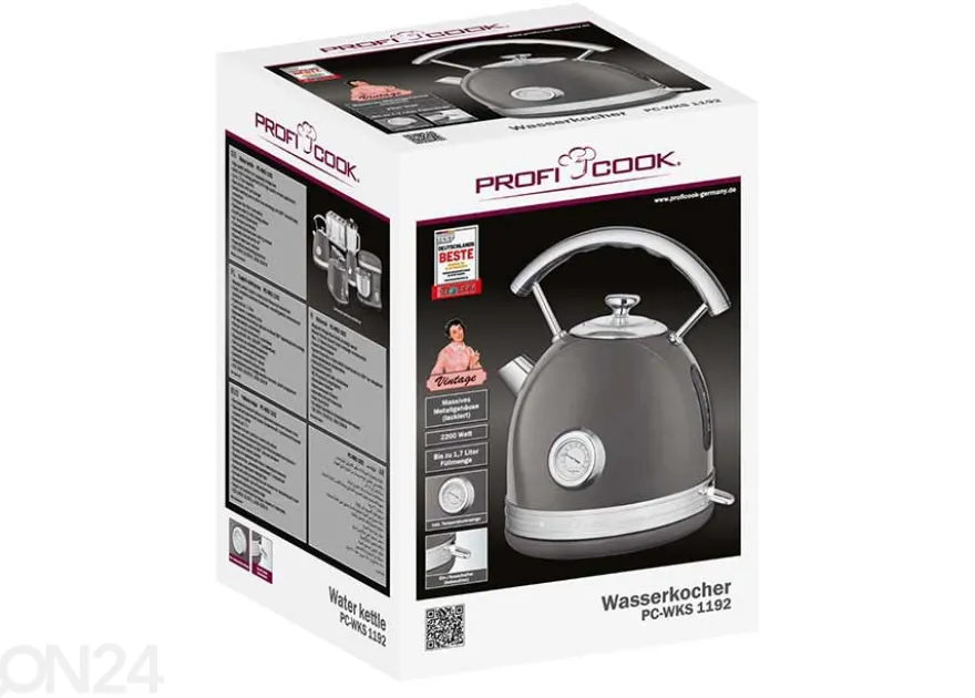Vedenkeitin ProfiCook 1,7 L PCWKS1192A