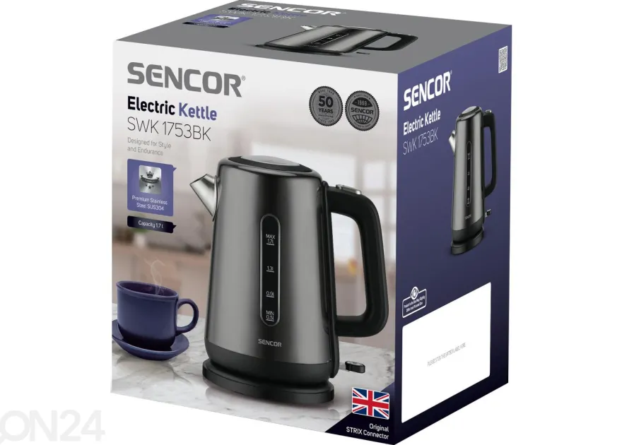 Vedenkeitin Sencor SWK1753BK