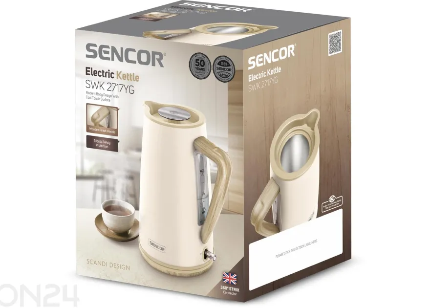 Vedenkeitin Sencor SWK2717YG