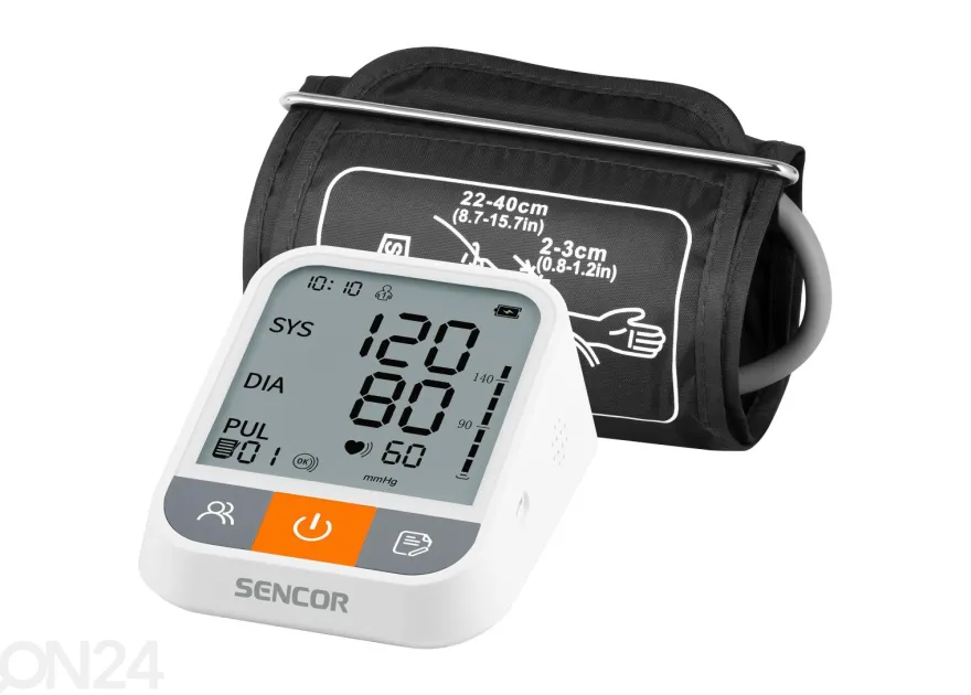 Verenpainemittari Sencor SBP1500WH, Bluetooth + WiFi