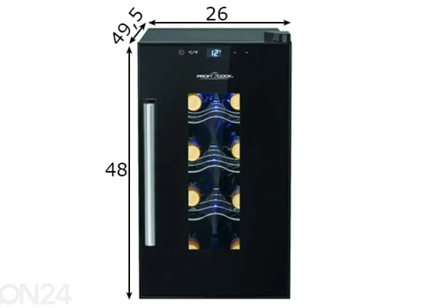 Viinikaappi ProfiCook PCWK1232