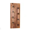 Viinipulloteline seinälle Rustic 80 cm