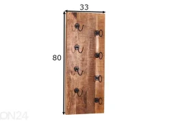 Viinipulloteline seinälle Rustic 80 cm