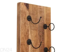 Viinipulloteline seinälle Rustic 80 cm