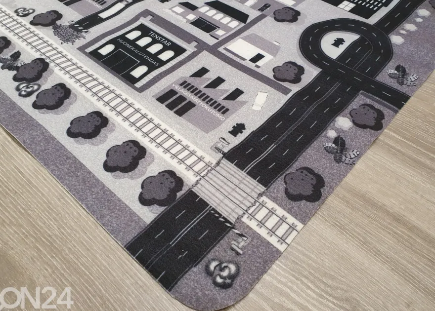Village’s lasten matto Kaupunki 100x150 cm