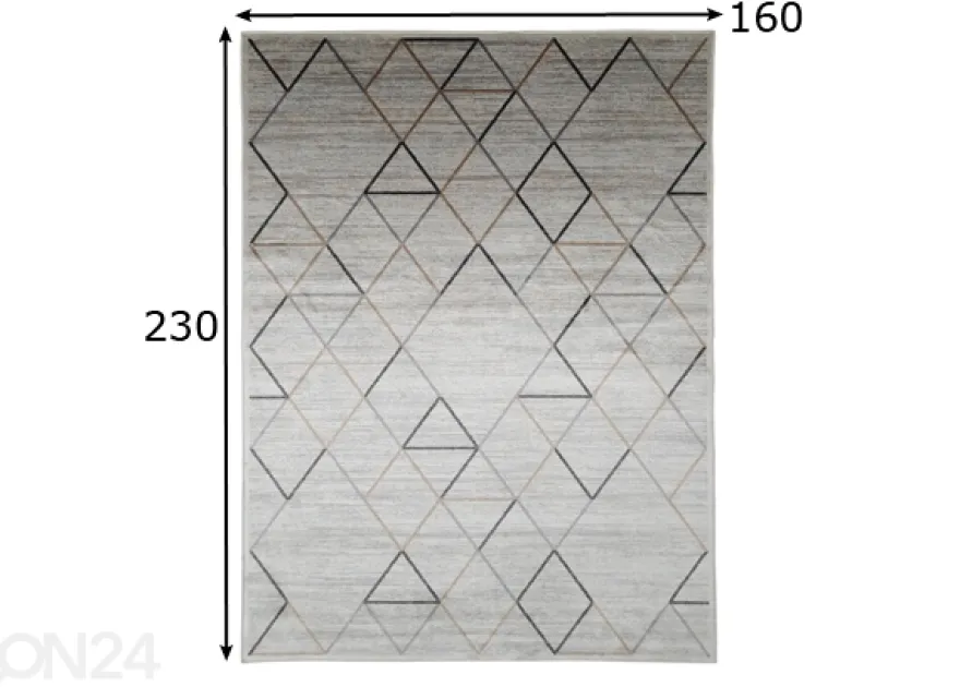 Village’s matto Ava 160x230 cm, beige