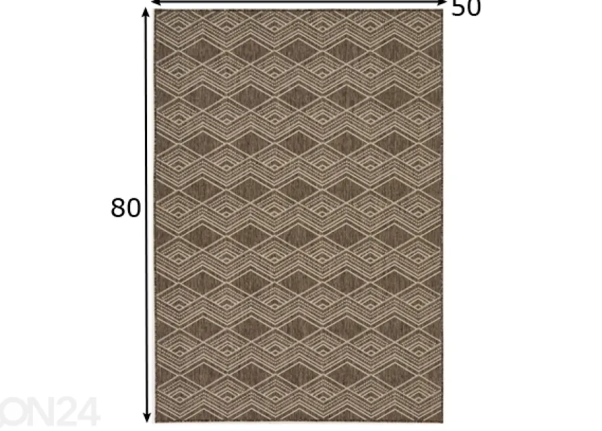 Village’s matto Wave 50x80 cm