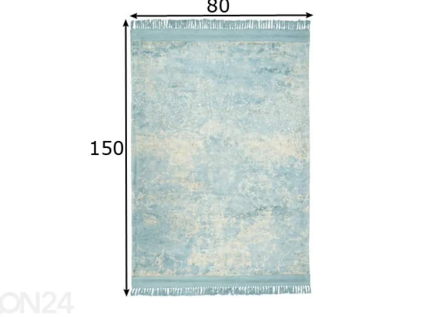 Viskoosimatto 80x150 cm
