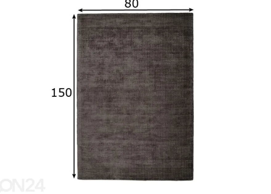 Viskoosimatto 80x150 cm