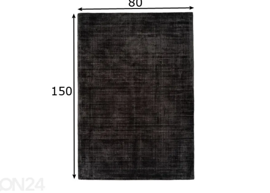 Viskoosimatto 80x150 cm