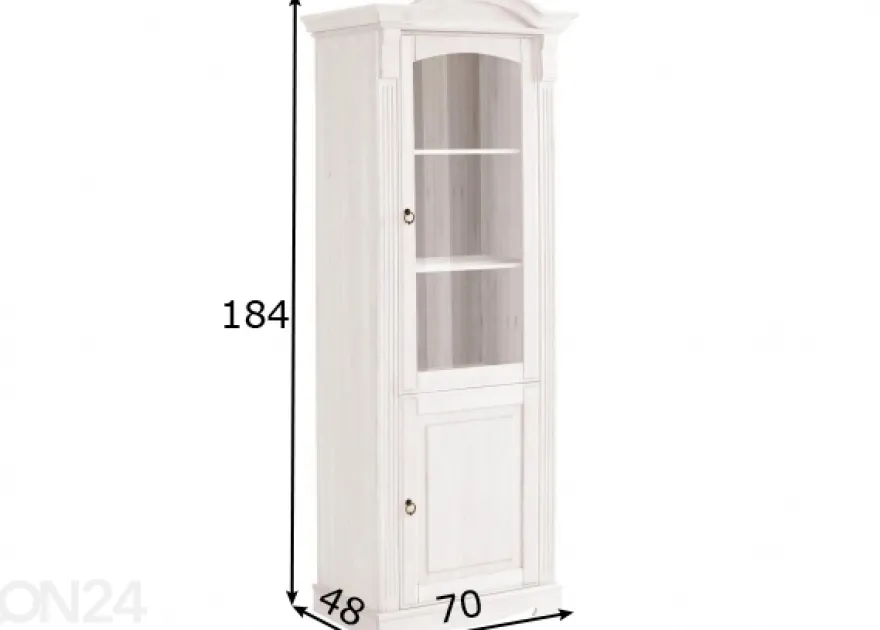 Vitriinikaappi Anna 70 cm