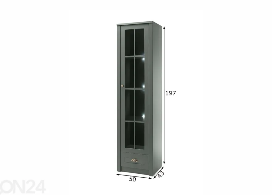 Vitriinikaappi Ascot