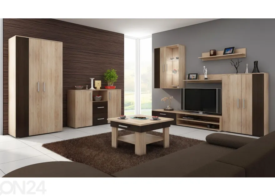 Vitriinikaappi Bantry 80 cm