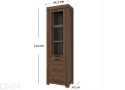 Vitriinikaappi Brass 64,5 cm