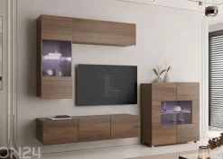Vitriinikaappi Calabrini III + LED