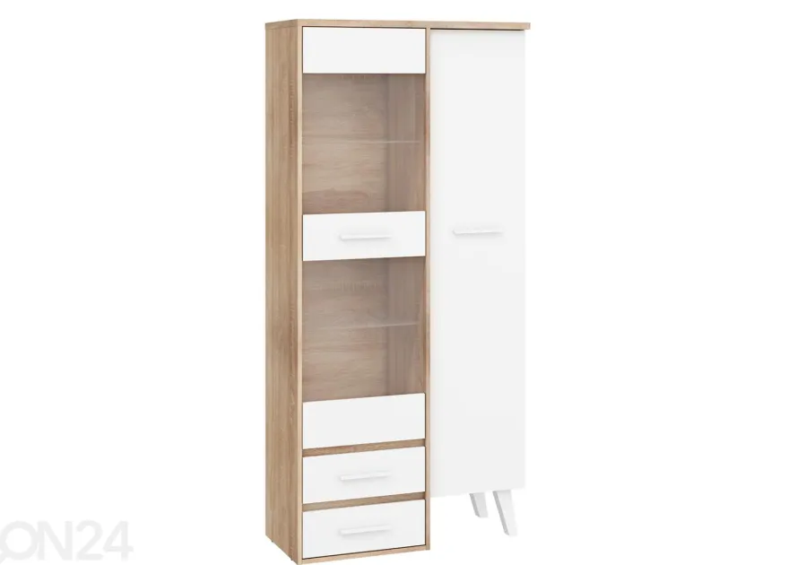 Vitriinikaappi Clon 90 cm