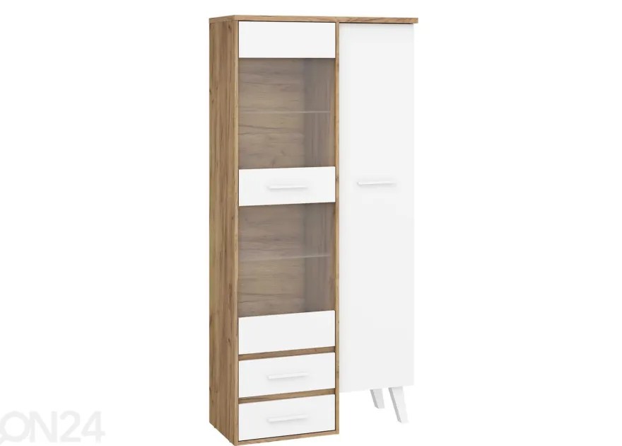Vitriinikaappi Clon 90 cm